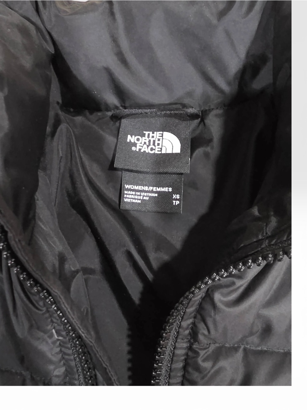The North Face Black Nuptse Down Jacket XS - Picture 7 of 12